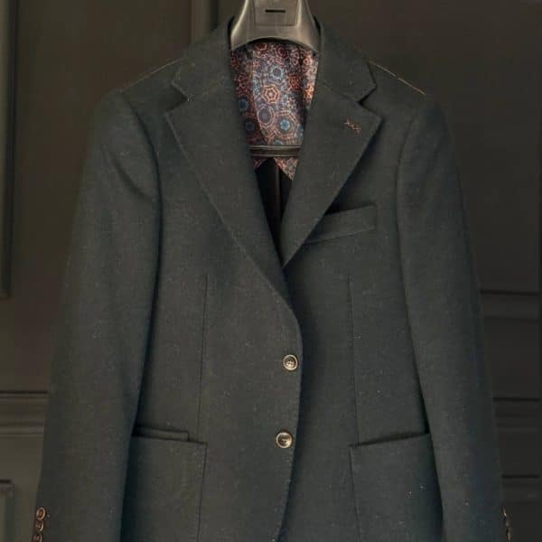 کت تک پشمی سبز کله غازی