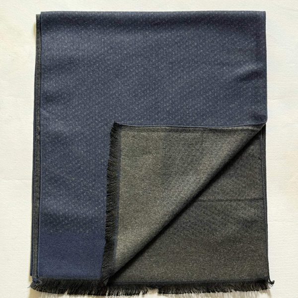 شال طرح دار -252157 دو رنگ